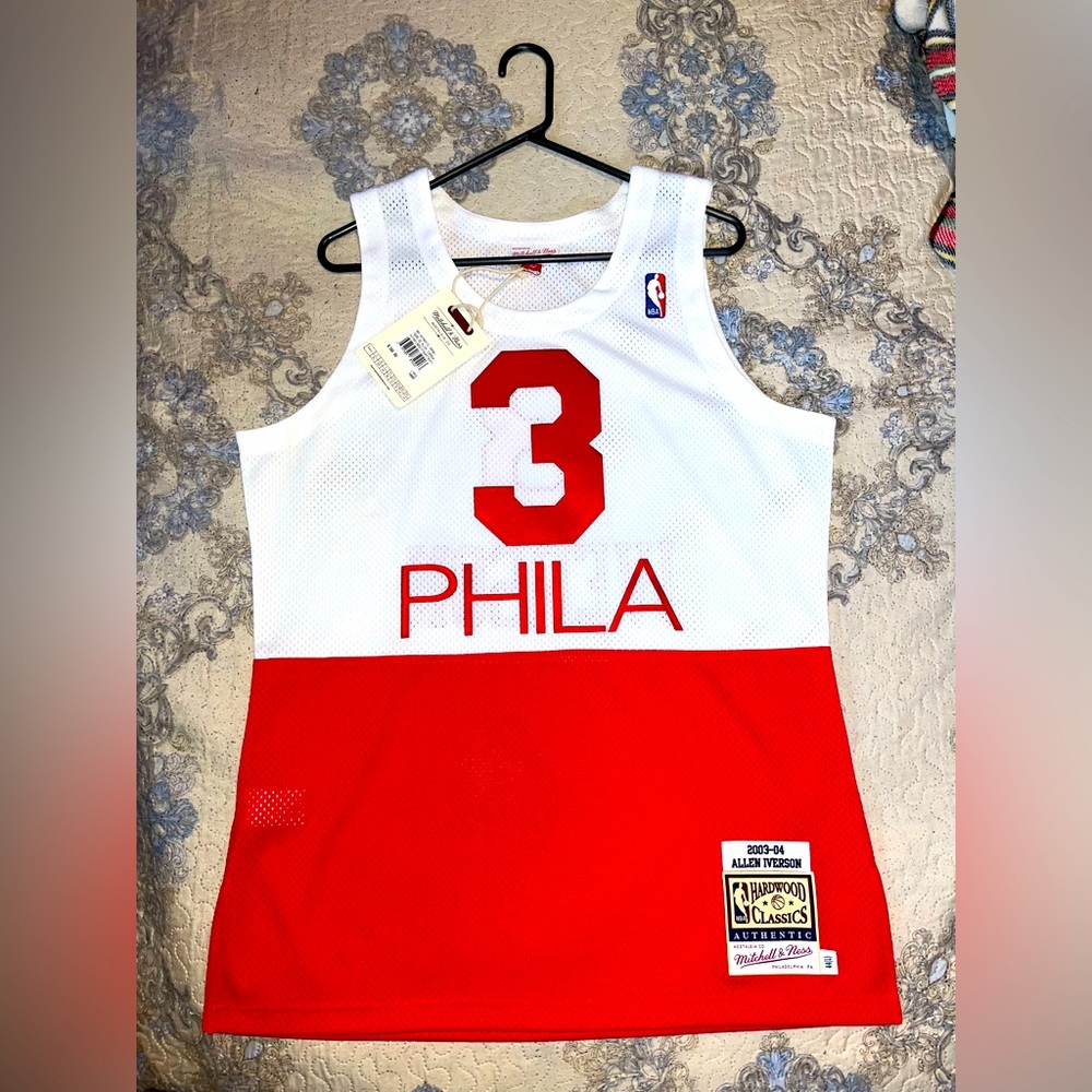 Mitchell & Ness 2003-04 Allen Iverson Philadelphia 76ers Authentic Jersey